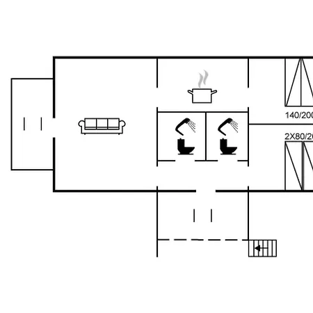 公寓 Reimer - 10m From The Sea By Interhome